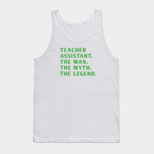 Teacher Assistant Tank Top